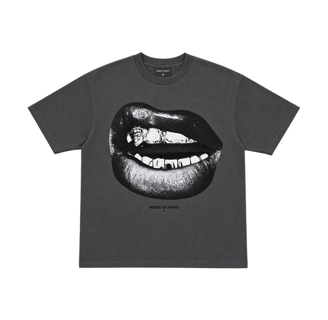 T-Shirt  Slim House Of Saints Grill